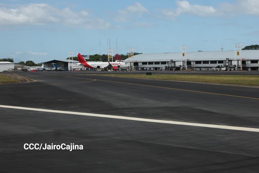 Movimiento carga aérea internacional en el Aeropuerto de Managua