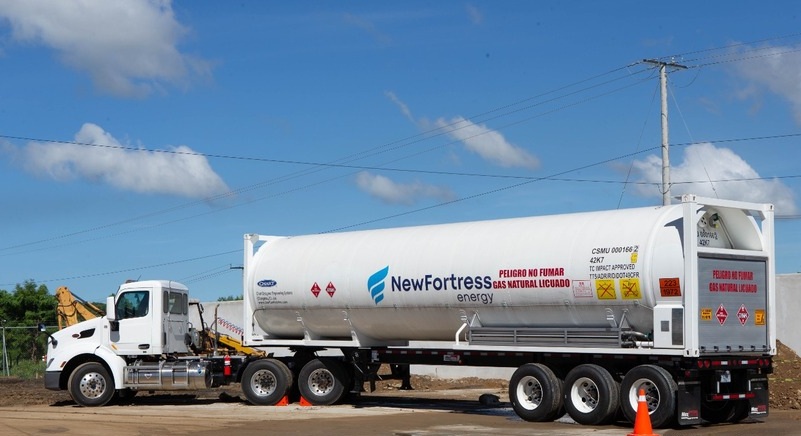 Planta de generación con gas natural de New Fortress Energy