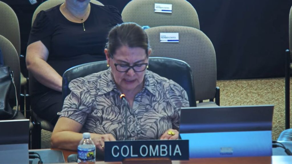 Representante de Colombia