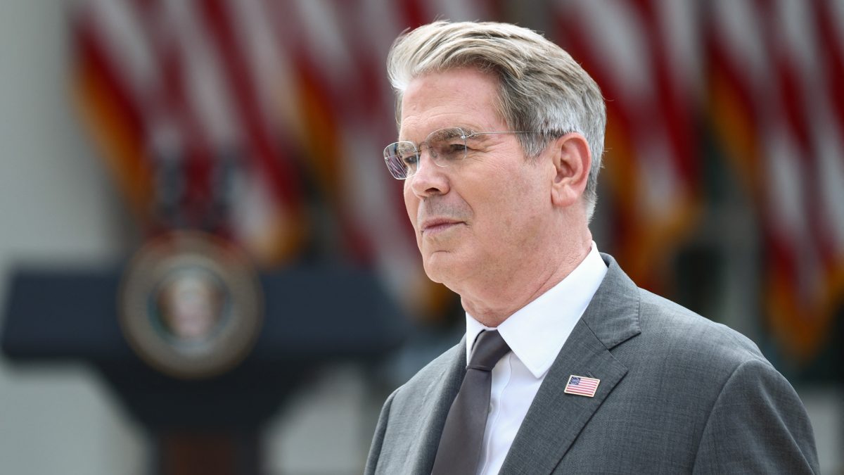 El secretario del Tesoro de Estados Unidos, Scott Bessent, asiste a un evento en el Jardín de las Rosas de la Casa Blanca el 20 de agosto de 2026 en Washington, DC. AFP/Getty Images