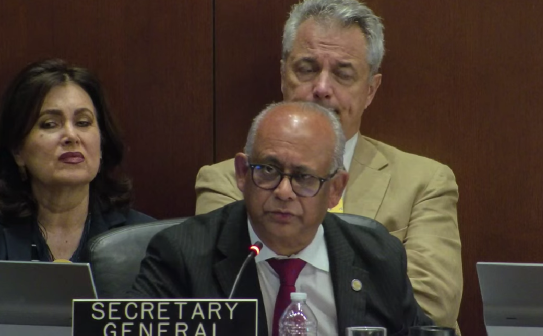 Secretario General de la Organización de Estados Americanos.