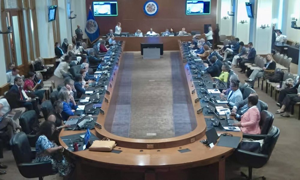 Sesión ordinaria de la OEA sobre Nicaragua. LA PRENSA/Captura de pantalla
