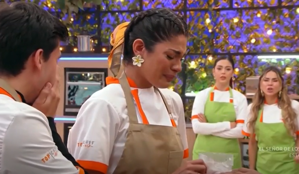Sheynnis Palacios se quiebra en Top Chef VIP y se salva de la eliminación