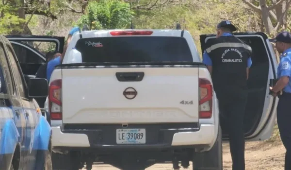 Fue doble asesinato en Nagarote: 3 detenidos por crimen en camioneta