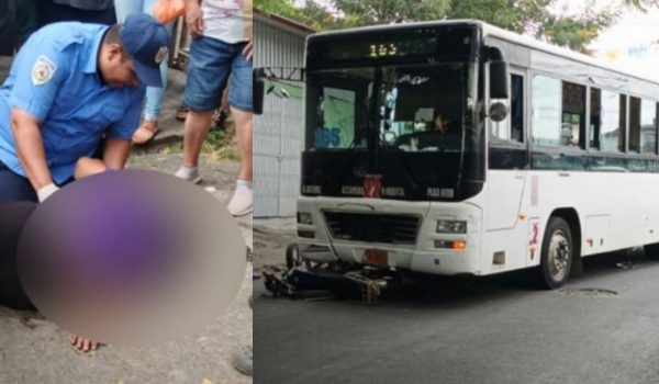 Regresaba de la iglesia con su esposo cuando una ruta la impactó. Murió en el hospital