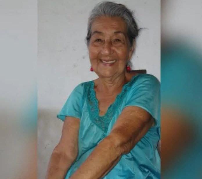 Rosa María Guevara Robleto, de 86 años, es la mujer que murió e accidente en Rubenia. Foto: Noticenter/Facebook.