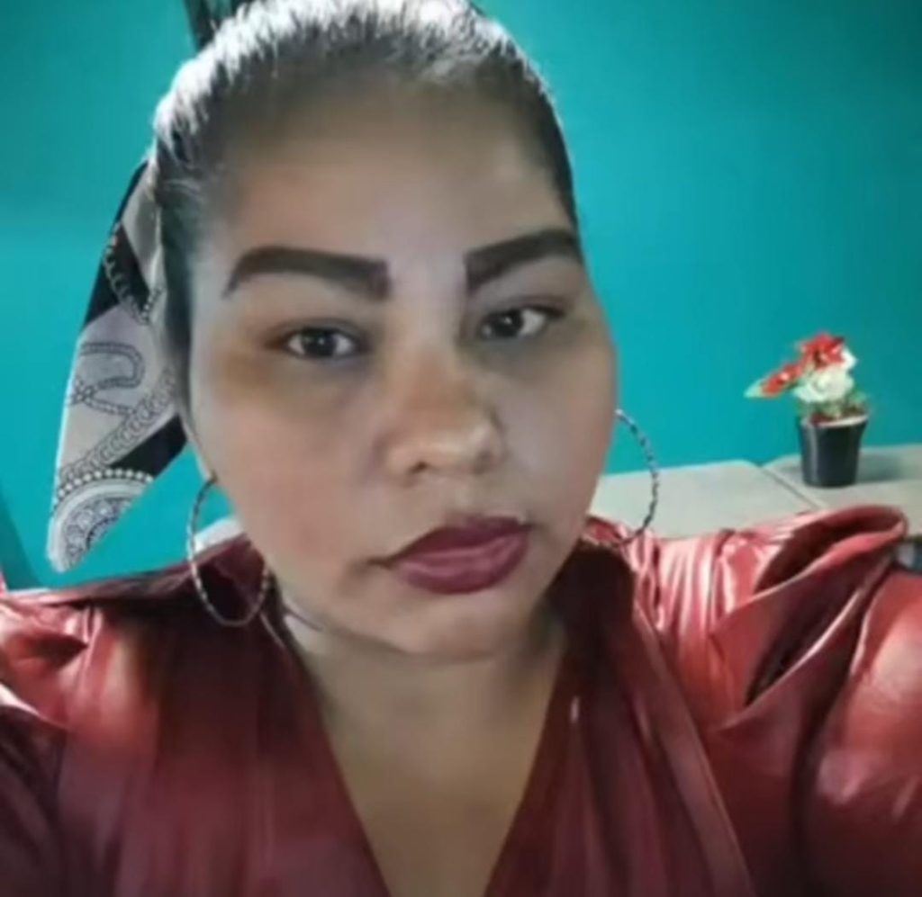 Darling Lisseth Díaz Guevara, de 34 años, fue asesinada en Nueva Guinea. Foto: Informate/Facebook.