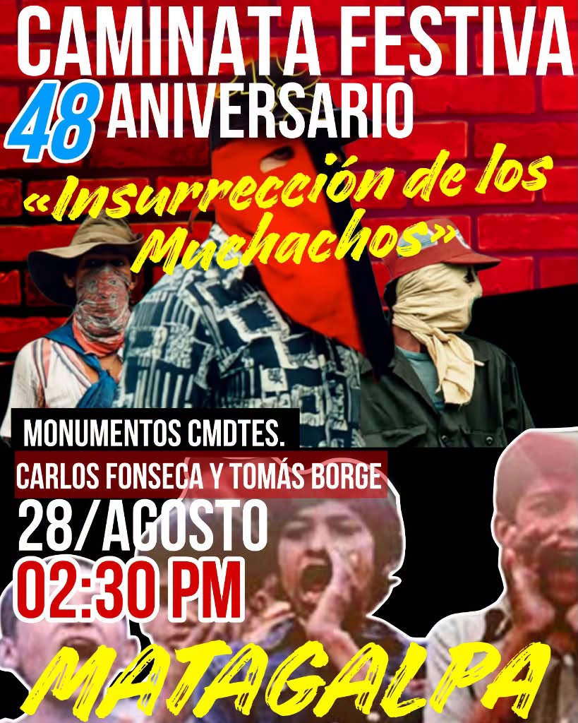 Convocatoria a caminata festiva del 28 de agosto de 2026. Foto: Tomda de redes sociales.