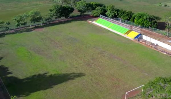 Primera etapa del Complejo Deportivo William Ramírez de Ticuantepe. Foto: Captura de pantalla.