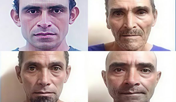 Estos son los cuatros familiares procesados por asesinato agravado en Matagalpa. Foto: Policía Nacional.