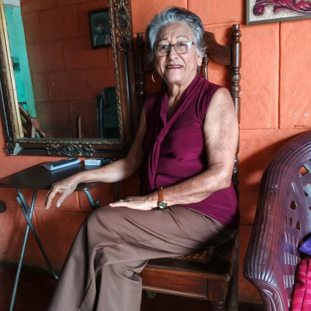 La profesora Diamantina Mercado, mejor conocida como Diamante, descubridora de la Danza de El Zompopo. LA PRENSA/ REDES SOCIALES