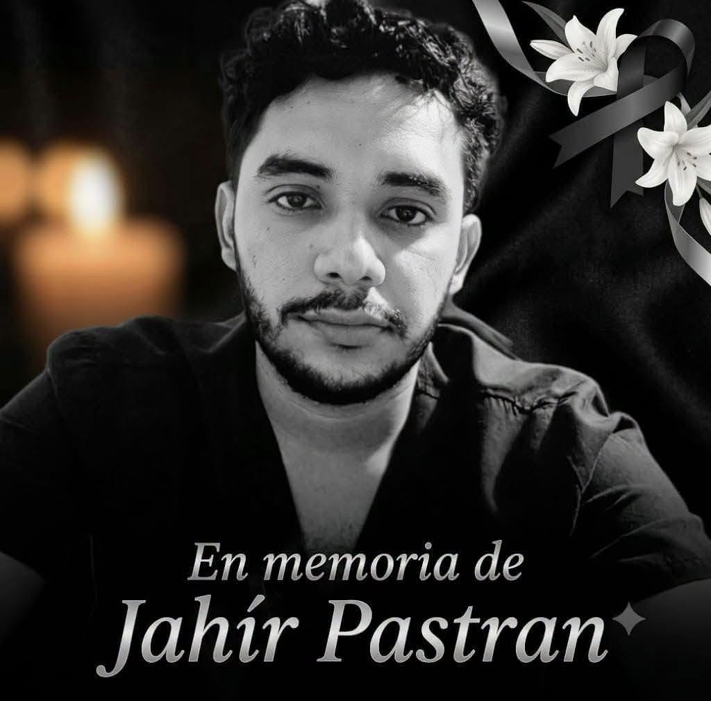 Jahir Pastrán caminaba sobre la carretera cuando fue impactado. Tomado de redes