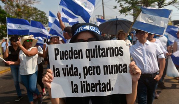 La falta de elecciones libres y justas y la no existencia de medios de comunicación dentro del país figuran como las libertades más violentadas por los Ortega Murillo en Nicaragua. LA PRENSA/ REDES SOCIALES