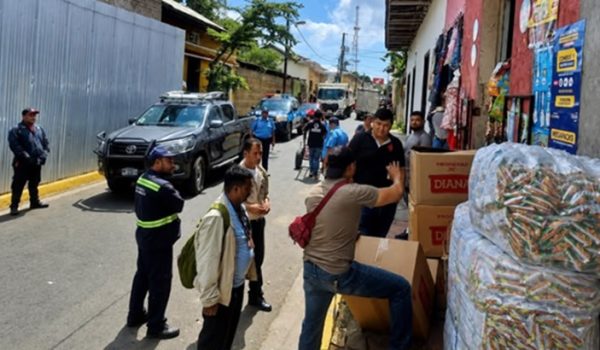 Comuna de Masatepe intenta recuperar aceras y regular el transporte de mototaxis