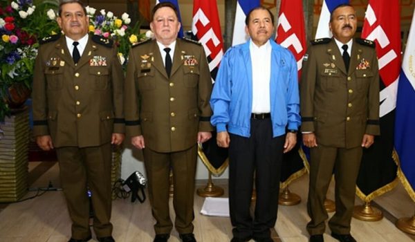 La reforma a la Nica Act busca afectar económicamente al ejército, señalado de apoyar la represión de los Ortega Murillo desde 2018, incluso, desde antes. LA PRENSA/ REDES SOCIALES