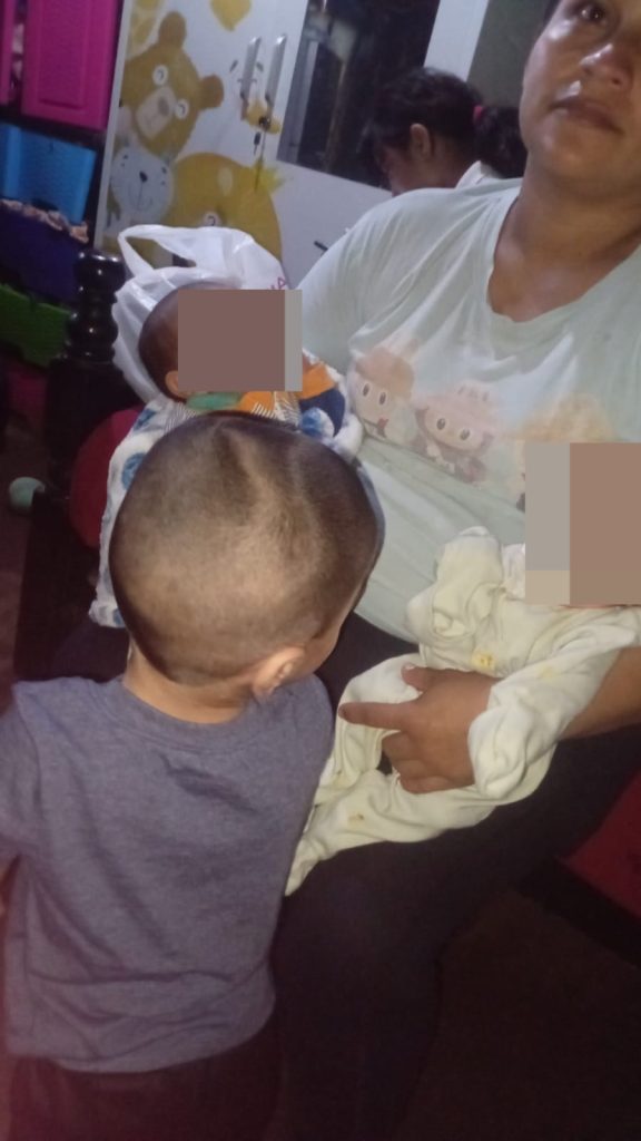 Anemia, desnutrición y enfermedades multiorgánicas son parte de las enfermedades que padecen los hijos de María Elvira Canales