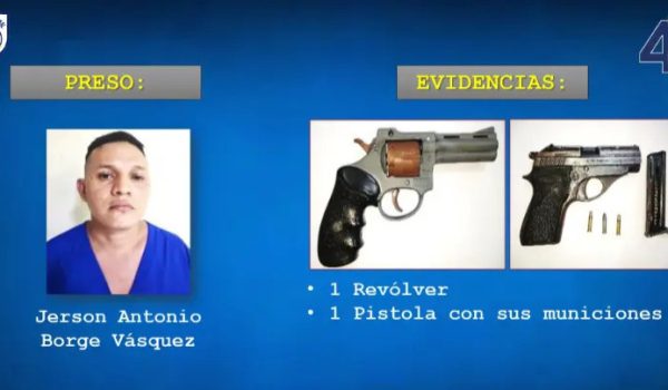 Capturan a presunto autor de balacera que dejó un muerto y dos heridos en el Mercado Oriental