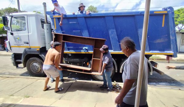 Activan Plan Calache en Tipitapa; camiones volquetes recogerán desechos de gran tamaño