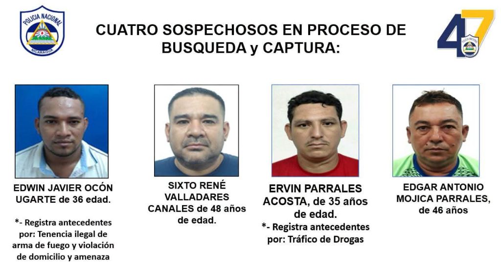 Estos son los supuestos narcos que trasladaban droga para entregar a ciudadanos hondureños. Foto: La Primerísima.