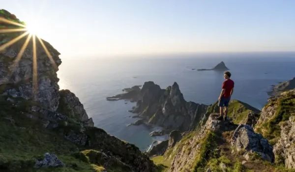 Getty Images Pie de foto,El punto de encuentro de los hackers es Andøya, Noruega.