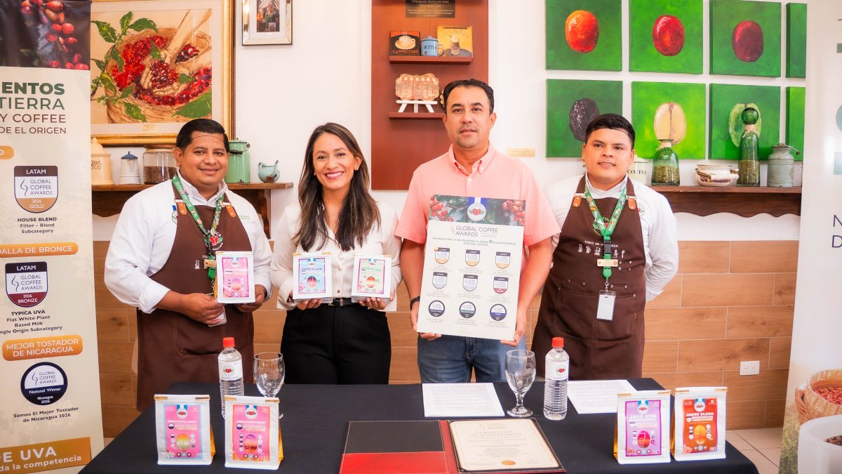 Café nicaragüense se coloca entre los cinco mejor puntuados de Latinoamérica. Foto: Cortesía.