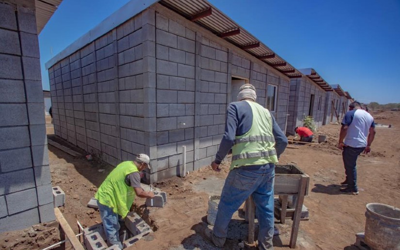 Construcción de viviendas en Nicaragua