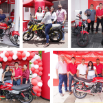 Claro premia a sus clientes con motocicletas