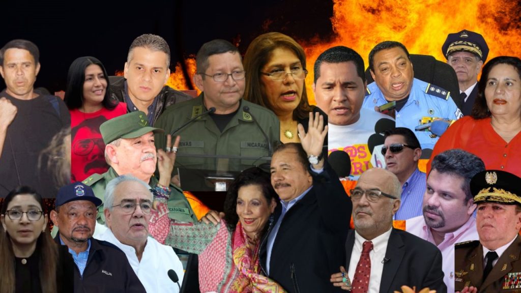 Estos son los rostros de los 54 secuaces del régimen señalados de graves crímenes. LA PRENSA.