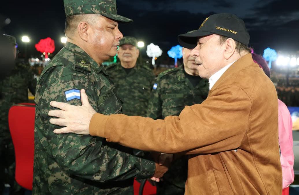 Ascenso Ejército de Nicaragua. El general de brigada Jimmy Alfredo Guevara