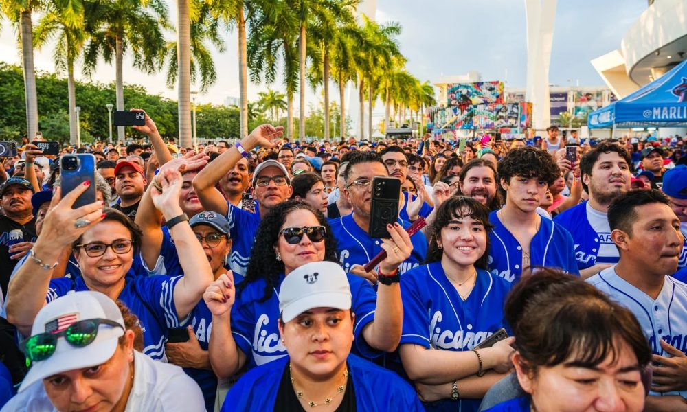 Celebración de la Herencia Nicaraguense de los Miami Marlins. Foto: Al Sonar de La Marimba