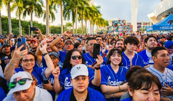 Celebración de la Herencia Nicaraguense de los Miami Marlins. Foto: Al Sonar de La Marimba