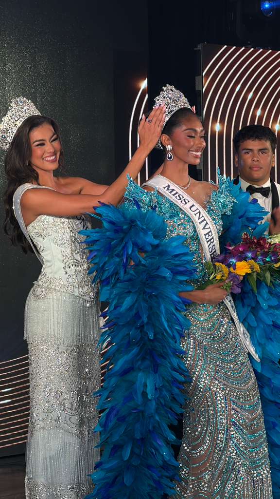 Jasmine Blanford siendo coronada como Miss Universe Nicaragua 2026. Foto: LA PRENSA