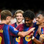 El Barcelona golea al Valencia impulsado por un doblete de Lamine Yamal
