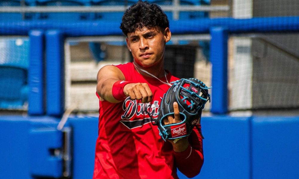 Luis García, infielder capitalino que firmará con los Rangers. LA PRENSA/LOS DANTOS