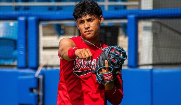 Luis García, infielder capitalino que firmará con los Rangers. LA PRENSA/LOS DANTOS