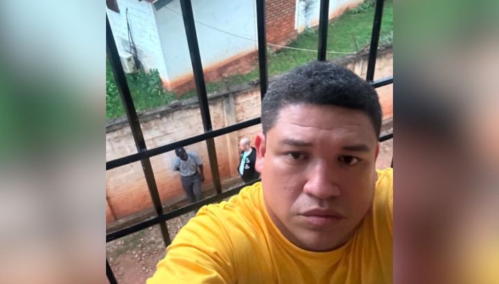 Luis Carlos Mendoza Santamaría, nicaragüense deportado desde EE. UU. a República Centroafricana. Tomada de Facebook
