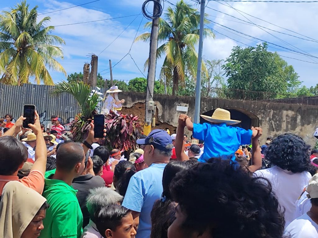San Jerónimo volvió a salir a las calles de Masaya en este 2026. Foto: Cortesía