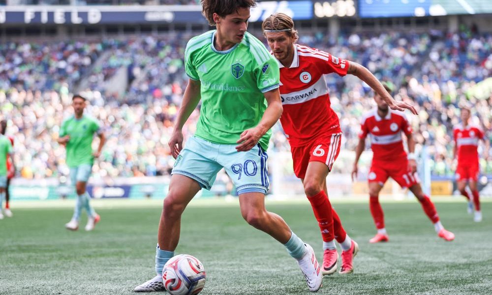 Sebastián Gómez durante un partido de la MLS en la temporada 2026
