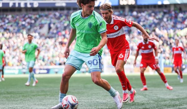 Sebastián Gómez durante un partido de la MLS en la temporada 2026