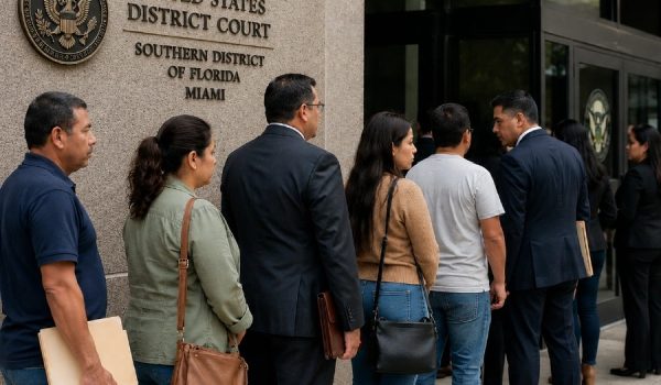 Desde este 8 de septiembre, las personas con audiencias programadas deben comparecer presencialmente, salvo que tengan autorización para hacerlo de manera remota. Foto: Tomada de IMS