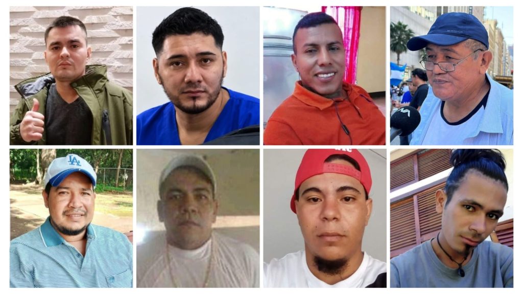 de los 22 desterrados han sido detenidos por Migración en Estados Unidos, no todos con la misma suerte.