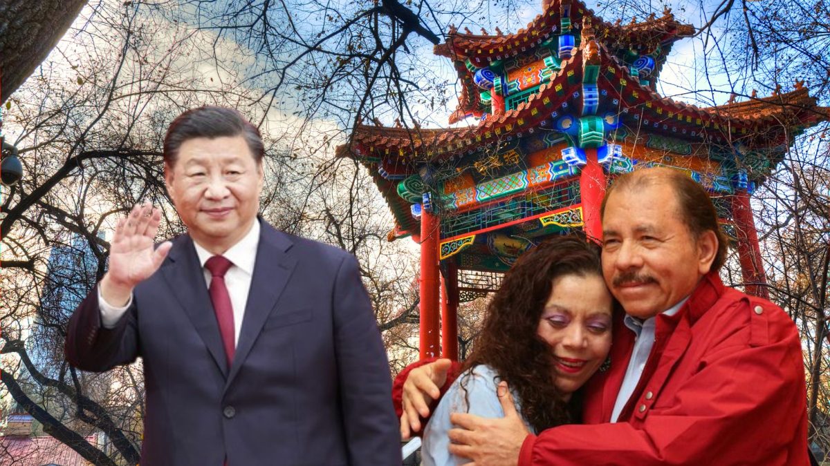 Montaje dictators Jinping Murillo and Ortega