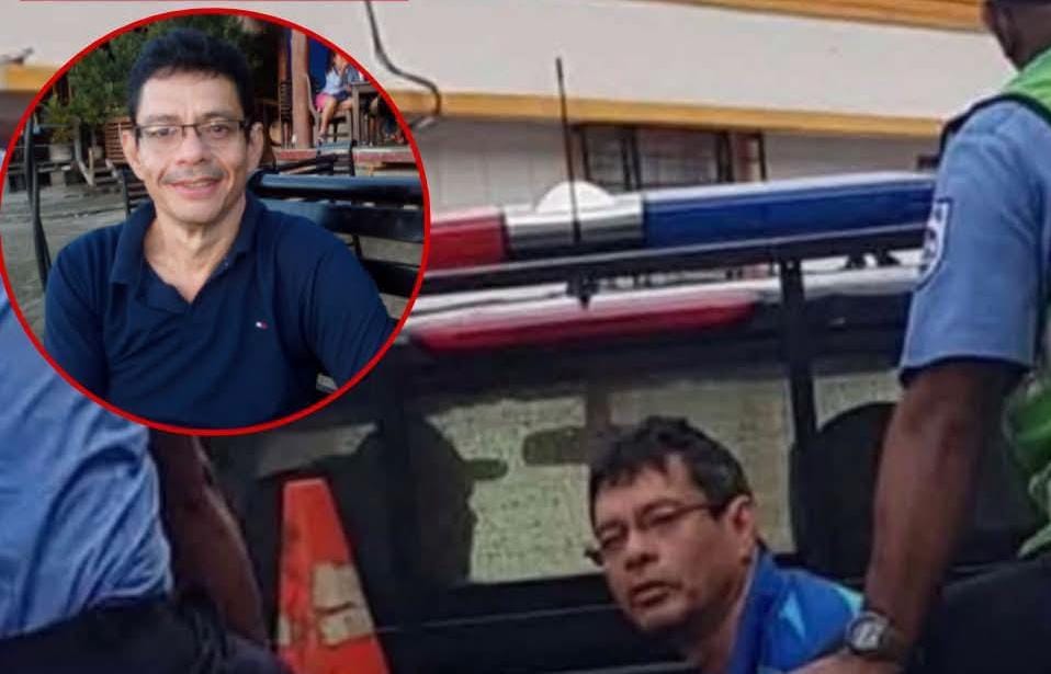 Abogado sandinista David Enmanuel Molina Lugo, detenido por primera vez por la Policía de León. Foto: Bismark Lebron/Facebook.