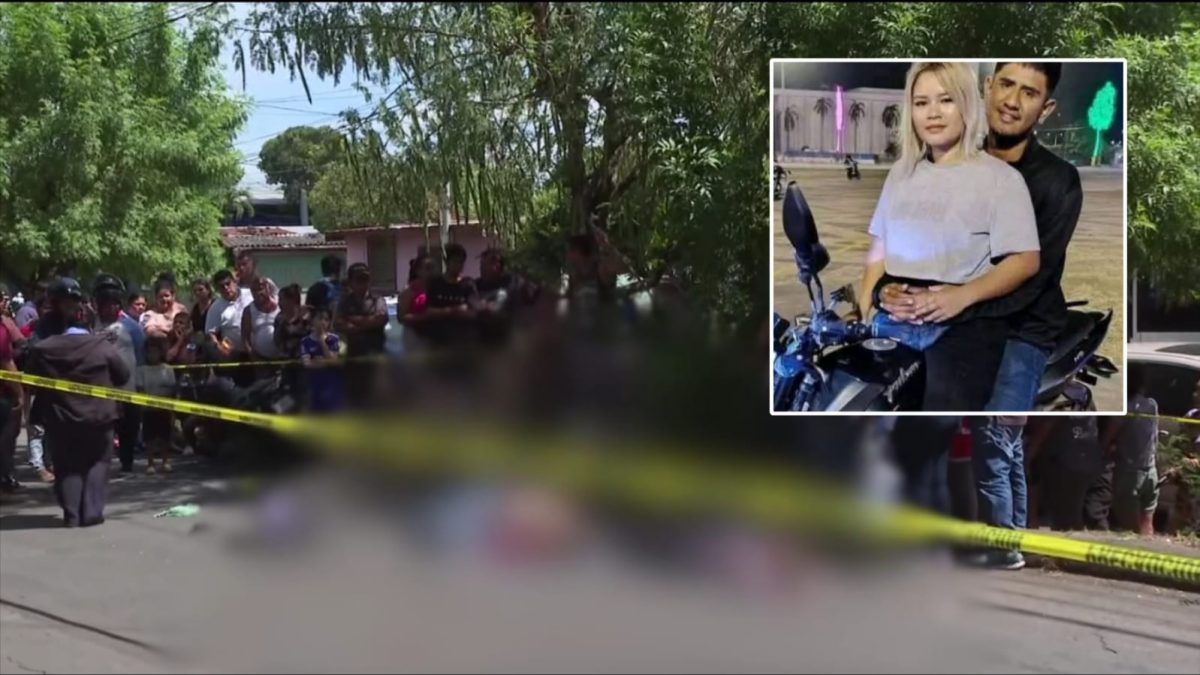 Alondra Bermúdez y su novio mueren en un accidente el 1 de octubre de 2025. Foto: captura de video de Canal 10.