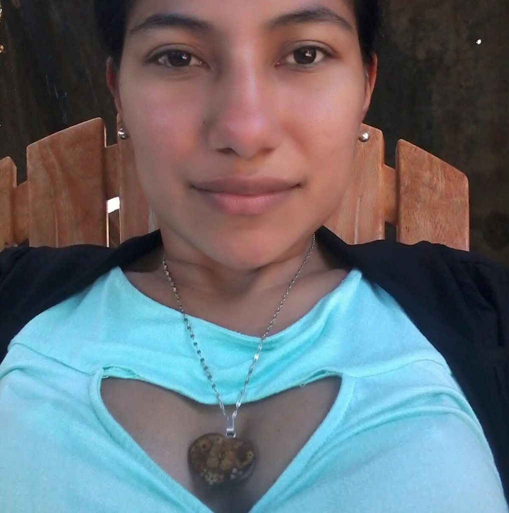 Angélica Mairena, de 31 años. Foto: Christina Sarria Sáenz/Facebook.
