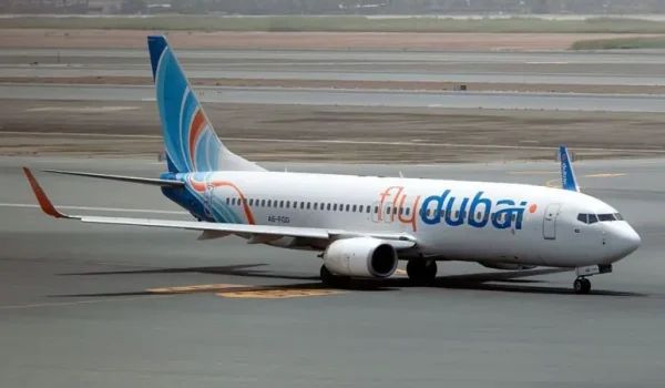 LightRocket via Getty Images El avión de Flydubai despegó a primera hora de la mañana del miércoles (Foto de archivo).