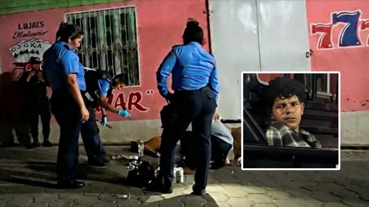 Eduardo Justino Tinoco, de 28 años, es condenado por parricidio en Siuna. Foto: Noticias de Bluefields/Facebook.