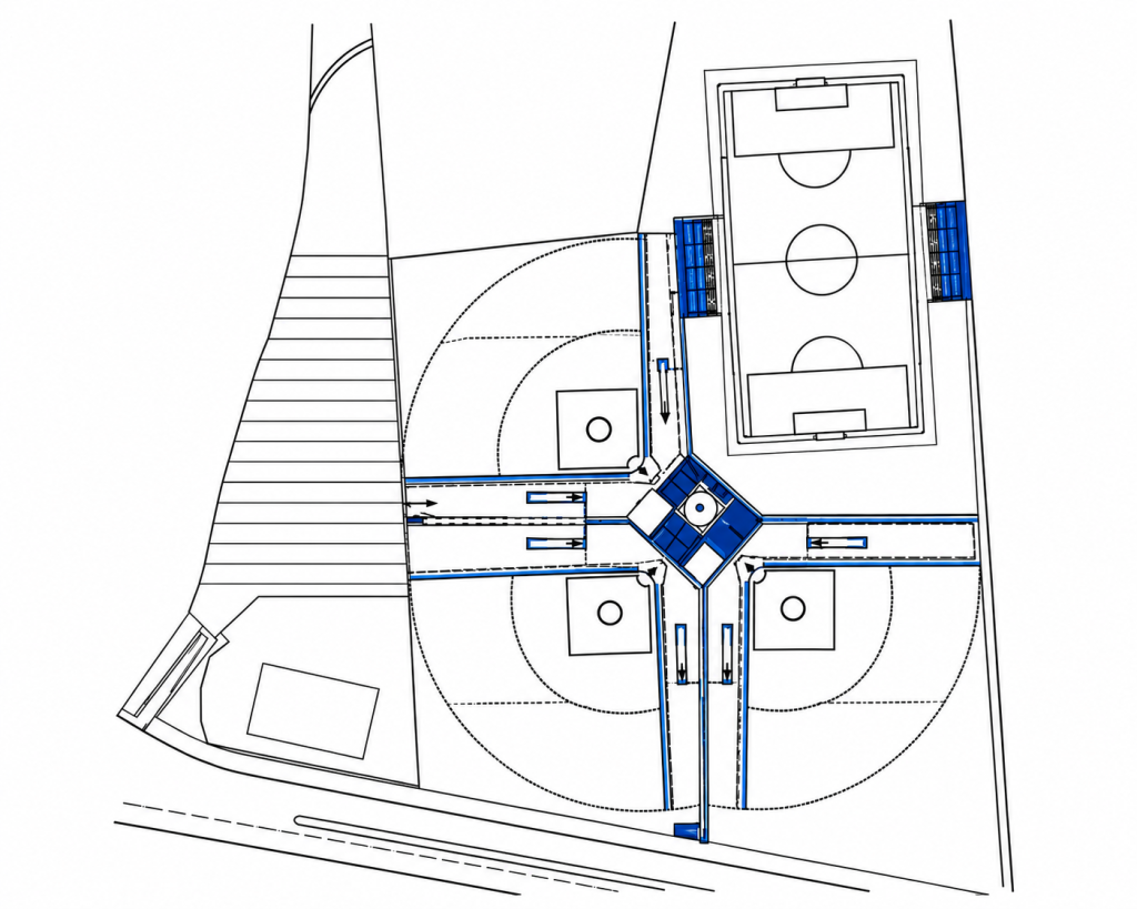 Diseño Multiestadio de Ligas Menores de Granada. Foto: Captura de pantalla Siscae.