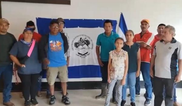 Movimiento Campesino Anticanal en Costa Rica. Foto: captura de video de comunicado.