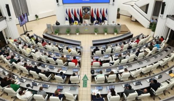 Plenario de la Asamblea Nacional. Foto: tomada de redes sociales.